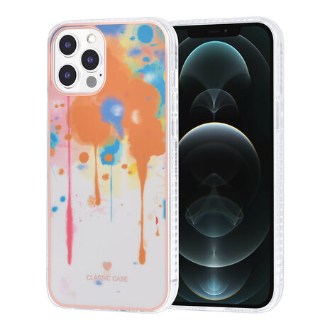 UNIQ Accessory UNIQ Classic Case iPhone 12 Pro Max - Silikonhülle TPU - Graffiti Orange UNIQ Accessory UNIQ Classic Case iPhone 12 Pro Max - Silikonhülle TPU - Graffiti Orange