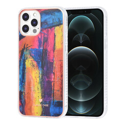 UNIQ Classic Case iPhone 12 Pro Max - Silikonhülle TPU - Graffiti Art