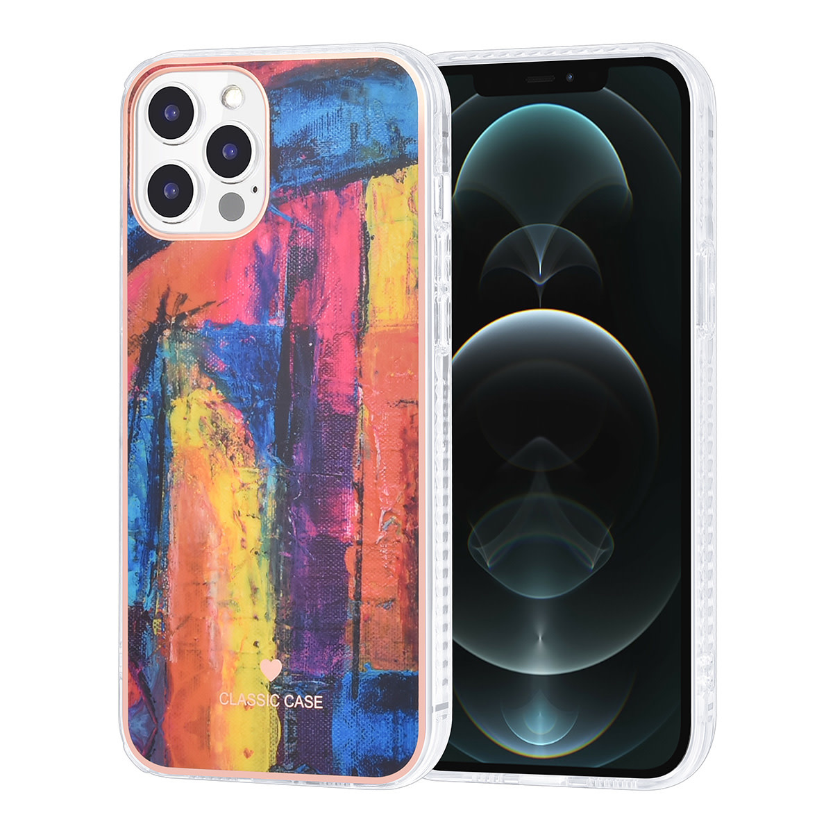 UNIQ Accessory UNIQ Classic Case iPhone 12 Pro Max TPU Backcover hoesje - Graffiti Art
