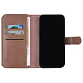 UNIQ Accessory UNIQ Accessory iPhone 12 Pro Max Leren Book Case hoesje - Rosegold - Pasjeshouder voor 9 pasjes - Magneetsluiting