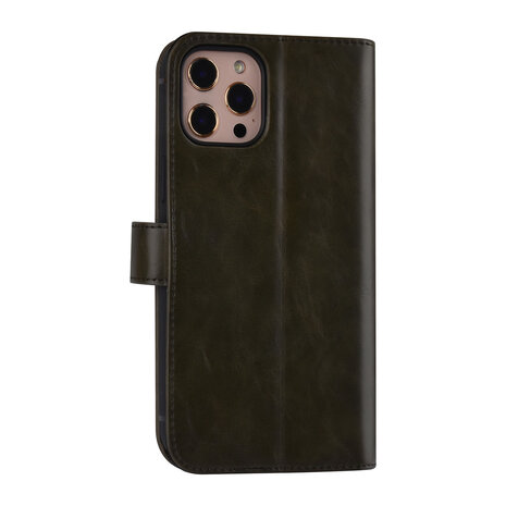 UNIQ Accessory UNIQ Accessory Book type housse iPhone 12 Pro Max - Vert foncé - PU Leather UNIQ Accessory UNIQ Accessory Book type housse iPhone 12 Pro Max - Vert foncé - PU Leather