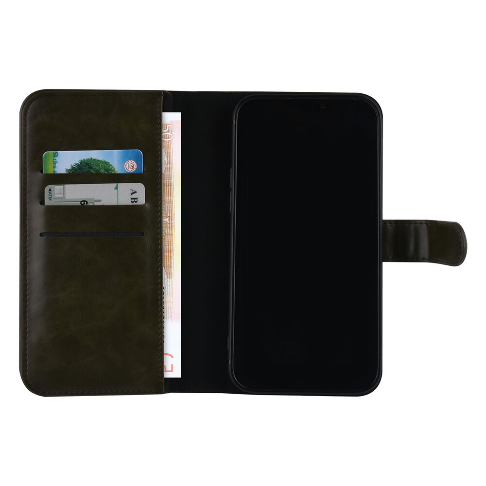 UNIQ Accessory UNIQ Accessory Book type housse iPhone 12 Pro Max - Vert foncé - PU Leather UNIQ Accessory UNIQ Accessory Book type housse iPhone 12 Pro Max - Vert foncé - PU Leather