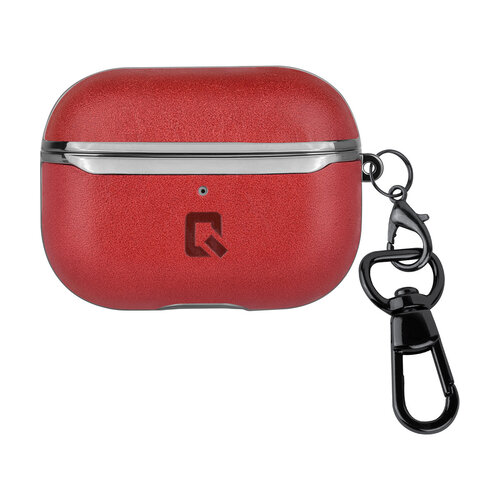 UNIQ Accessory UNIQ Accessory AirPods Pro & Pro 2 Case - Echt leer - Rood