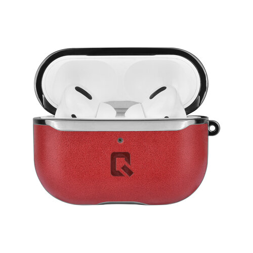 UNIQ Accessory UNIQ Accessory AirPods Pro & Pro 2 Case - Echt leer - Rood
