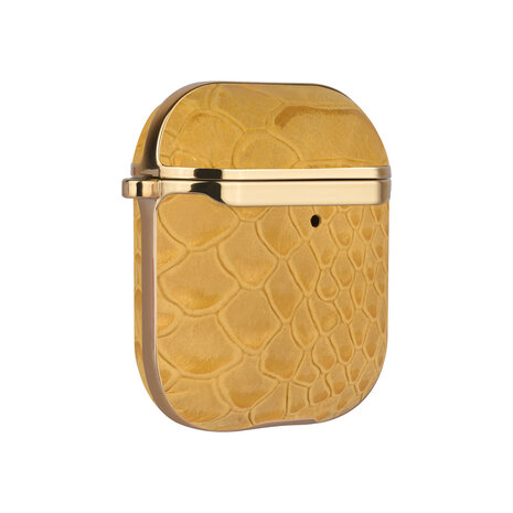 UNIQ Accessory UNIQ Accessory AirPods - Airpods 2 Hülle - Snake Leather Gelb UNIQ Accessory UNIQ Accessory AirPods - Airpods 2 Hülle - Snake Leather Gelb