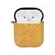 UNIQ Accessory UNIQ Accessory Airpods - Airpods 2 Case - Snake Leather Geel UNIQ Accessory UNIQ Accessory Airpods - Airpods 2 Case - Snake Leather Geel