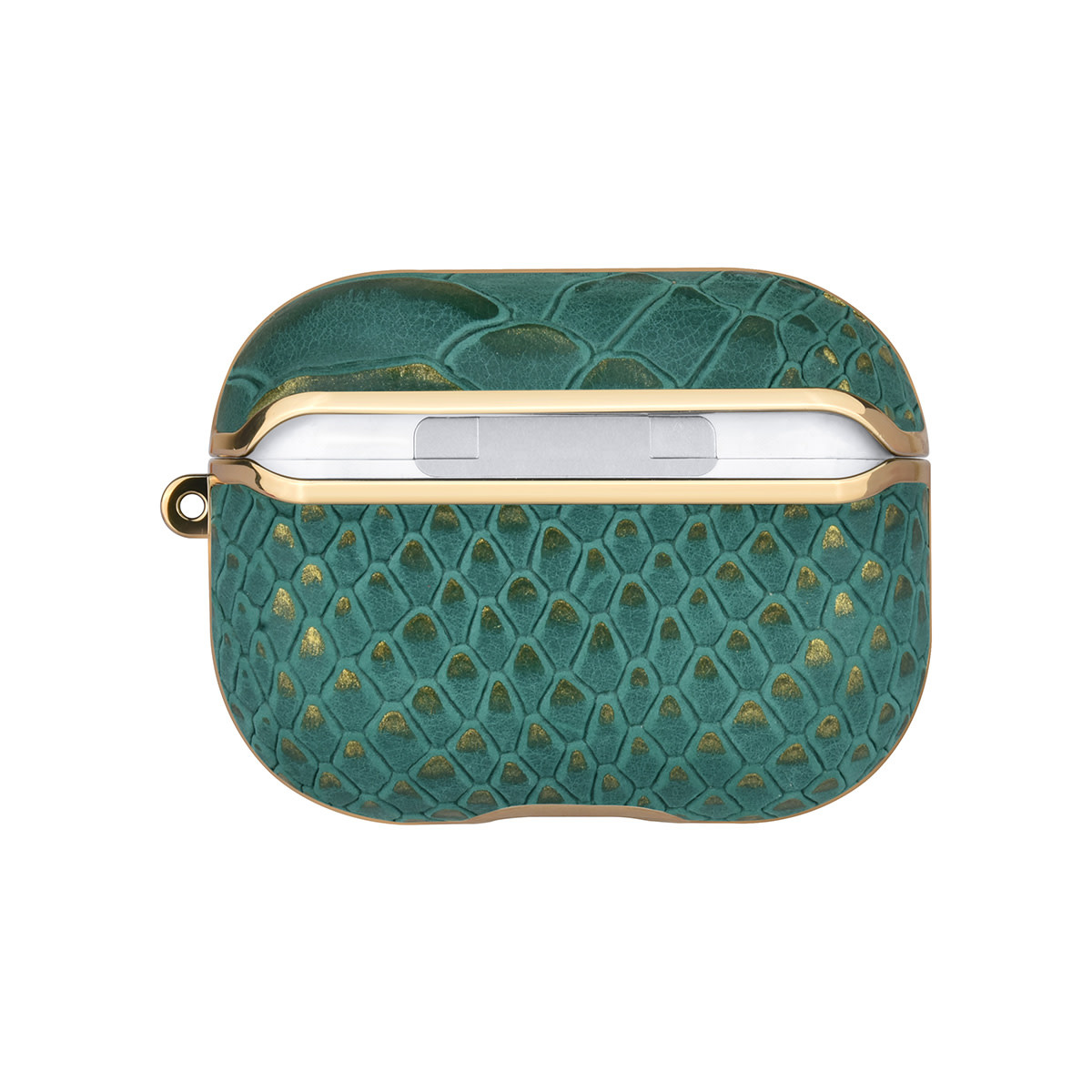 UNIQ Accessory UNIQ Accessory AirPods Pro & Pro 2 Case - Snake Leather Groen, foto 4 van 5