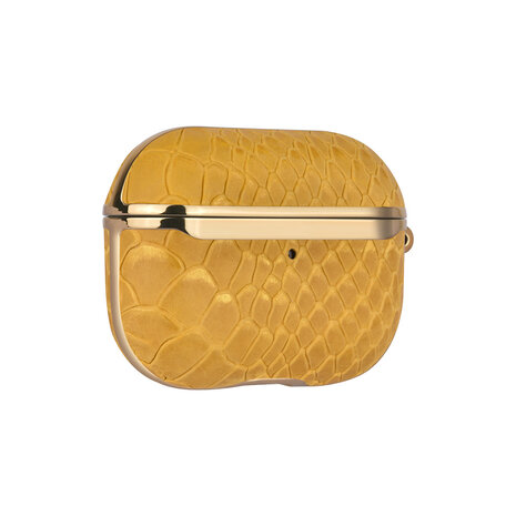 UNIQ Accessory UNIQ Accessory AirPods Pro Hülle - Snake Leather Gelb UNIQ Accessory UNIQ Accessory AirPods Pro Hülle - Snake Leather Gelb