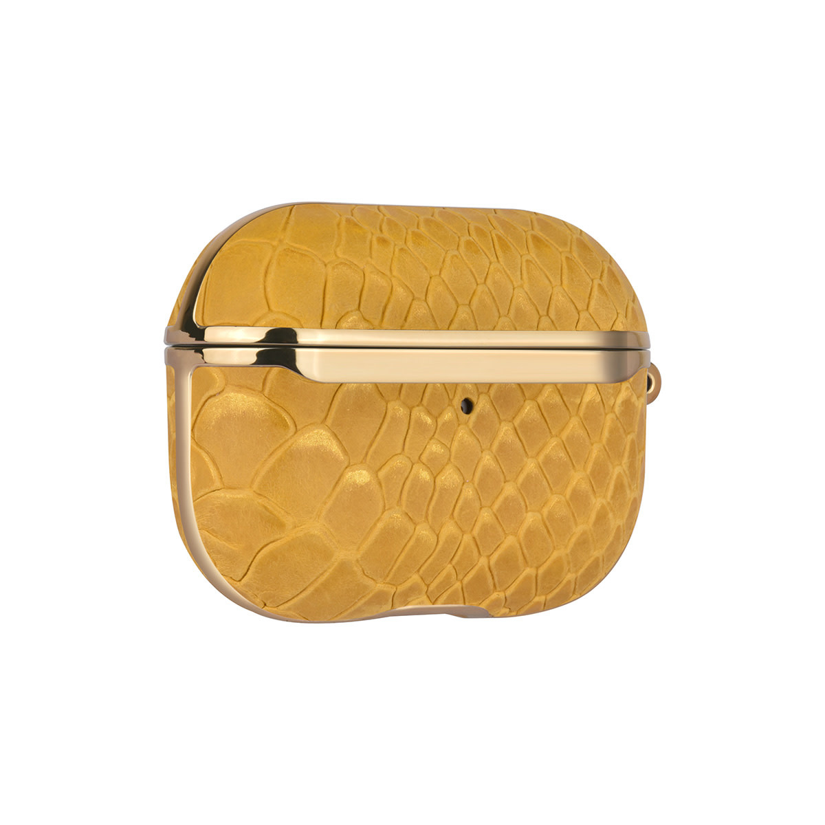 UNIQ Accessory UNIQ Accessory AirPods Pro & Pro 2 Case - Snake Leather Geel, foto 3 van 5
