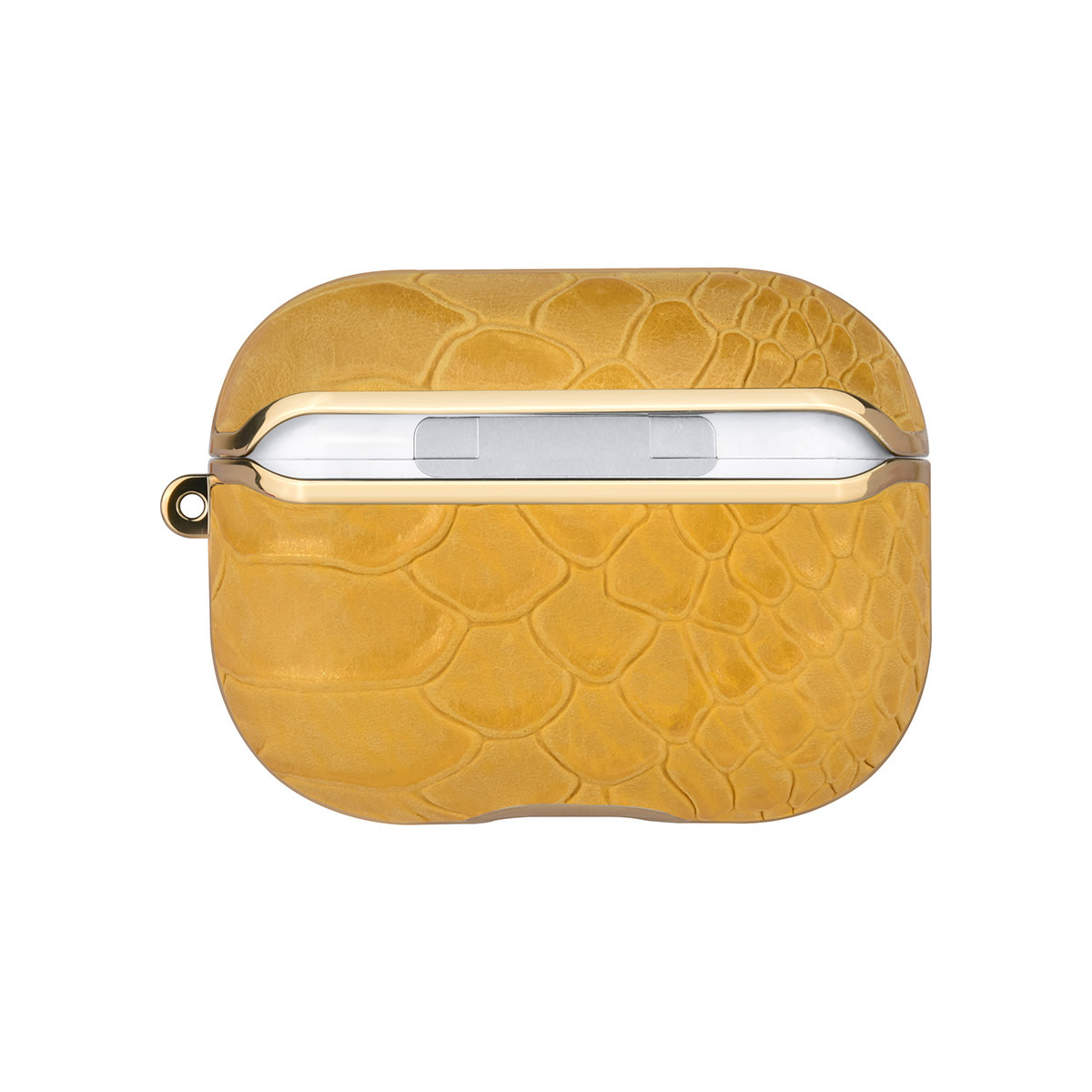 UNIQ Accessory UNIQ Accessory AirPods Pro & Pro 2 Case - Snake Leather Geel, foto 4 van 5