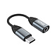 UNIQ Accessory UNIQ Accessory AUX to Typ-C-Adapter - Schwarz UNIQ Accessory UNIQ Accessory AUX to Typ-C-Adapter - Schwarz