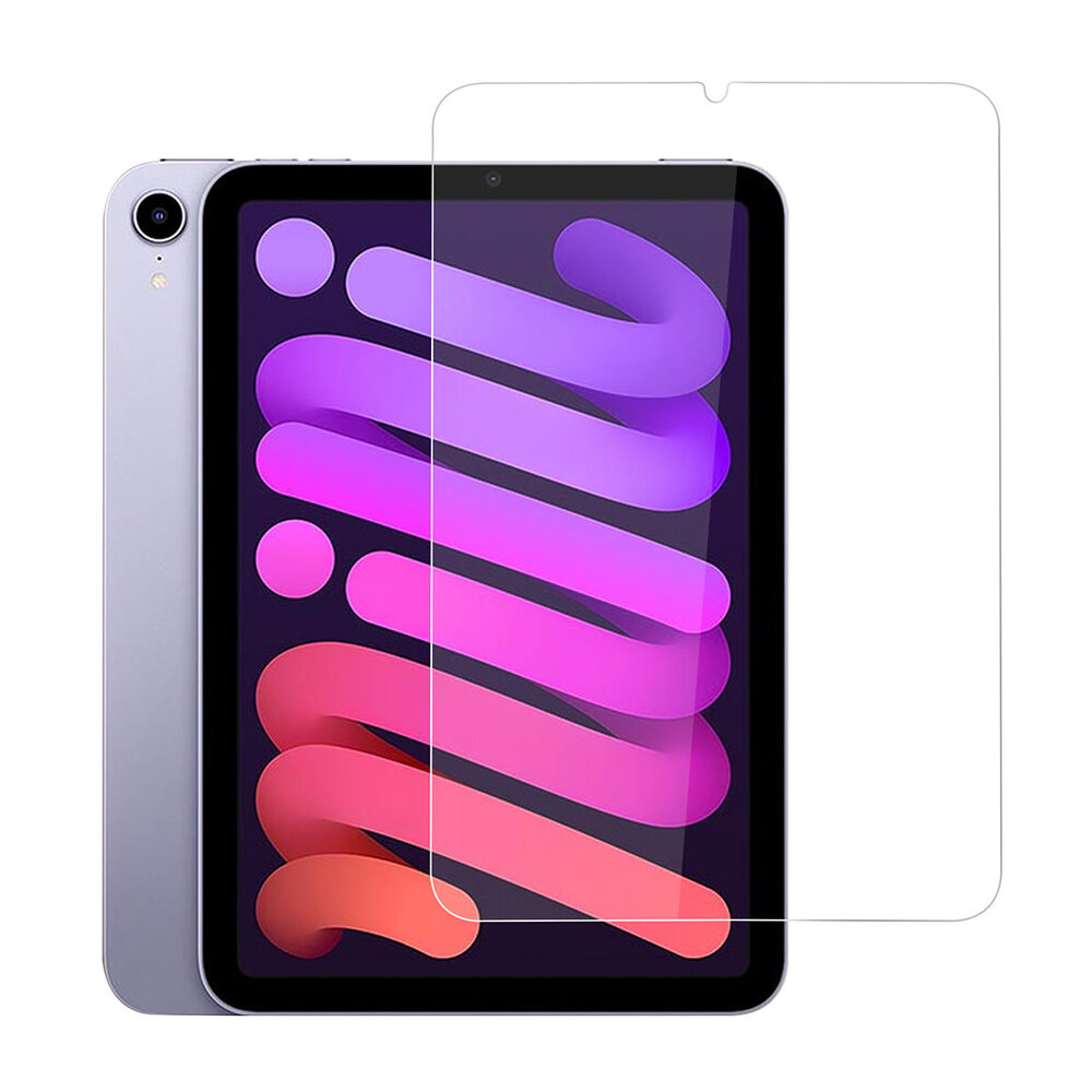 Tablet screenprotector Apple Ipad Mini 2021 - Transparent - Tempered glass Tablet screenprotector Apple Ipad Mini 2021 - Transparent - Tempered glass