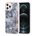 UNIQ Accessory UNIQ Classic Case iPhone 12 Pro Max TPU Backcover hoesje - Marble Grey