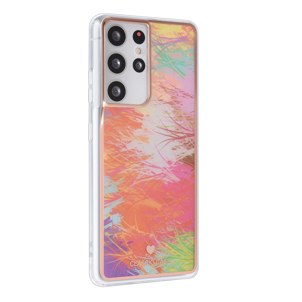 UNIQ Accessory UNIQ Classic Case Samsung Galaxy S21 Ultra TPU Backcover hoesje - Graffiti Red UNIQ Accessory UNIQ Classic Case Samsung Galaxy S21 Ultra TPU Backcover hoesje - Graffiti Red