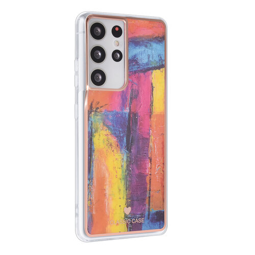 UNIQ Accessory UNIQ Classic Case Samsung Galaxy S21 Ultra TPU Backcover hoesje - Graffiti Art