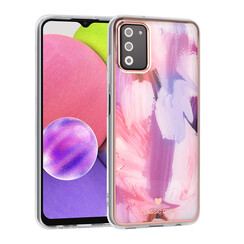 UNIQ Classic Case Samsung Galaxy A03s - Silikonhülle TPU - Graffiti Pink
