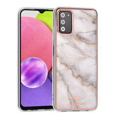 UNIQ Classic Case Samsung Galaxy A03s TPU Back Cover - Marble White