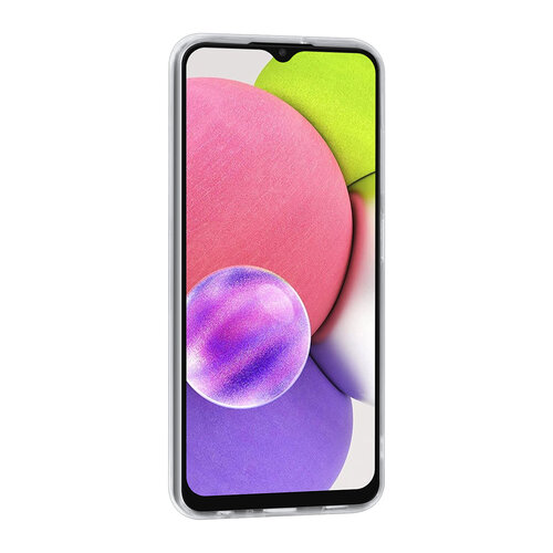 UNIQ Accessory UNIQ Classic Case Samsung Galaxy A03s TPU Backcover hoesje - Marble Red