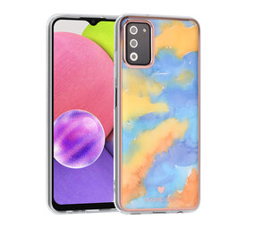 UNIQ Accessory UNIQ Classic Case Samsung Galaxy A03s TPU Back Cover - Marble Yellow UNIQ Accessory UNIQ Classic Case Samsung Galaxy A03s TPU Back Cover - Marble Yellow