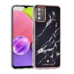 UNIQ Classic Case Samsung Galaxy A03s - Silikonhülle TPU - Marble Black