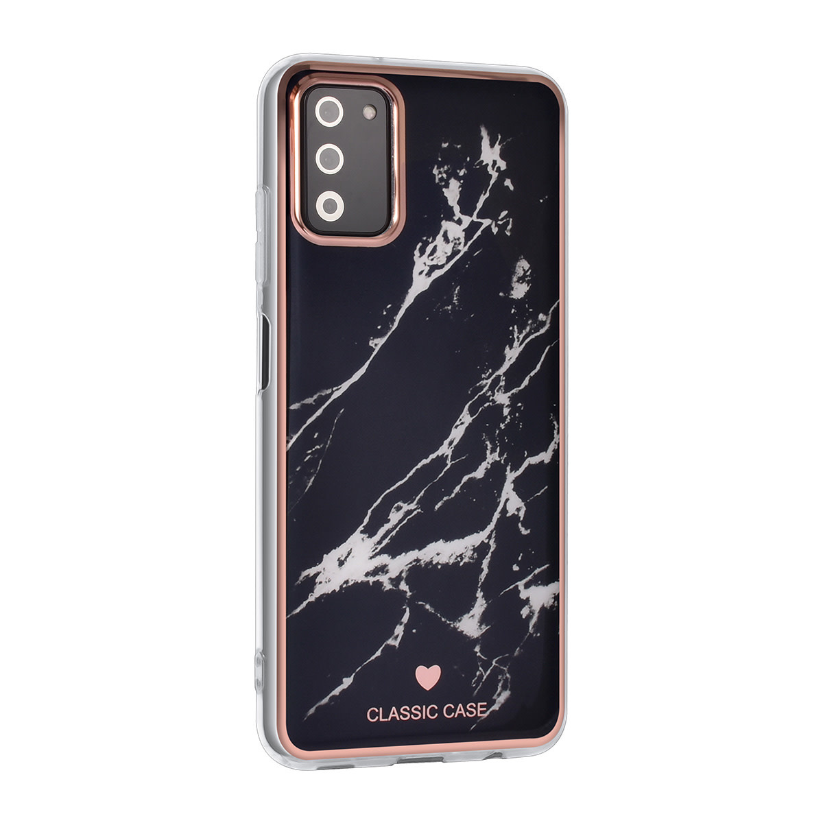 UNIQ Accessory UNIQ Classic Case Samsung Galaxy A03s TPU Backcover hoesje - Marble Black, foto 2 van 4