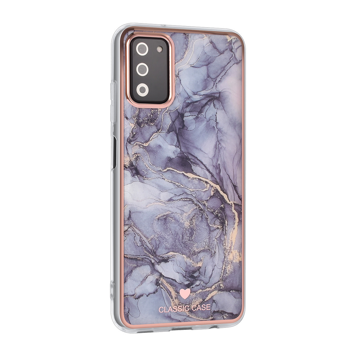 UNIQ Accessory UNIQ Classic Case Samsung Galaxy A03s TPU Backcover hoesje - Marble Grey, foto 2 van 4
