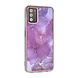 UNIQ Accessory UNIQ Classic Case Samsung Galaxy A03s TPU Coque - Marble Purple UNIQ Accessory UNIQ Classic Case Samsung Galaxy A03s TPU Coque - Marble Purple