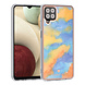 UNIQ Accessory UNIQ Classic Case Samsung Galaxy A12 TPU Backcover hoesje - Marble Yellow UNIQ Accessory UNIQ Classic Case Samsung Galaxy A12 TPU Backcover hoesje - Marble Yellow