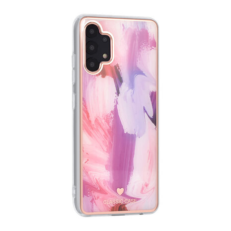 UNIQ Accessory UNIQ Classic Case Samsung Galaxy A32 4G TPU Backcover hoesje - Graffiti Pink UNIQ Accessory UNIQ Classic Case Samsung Galaxy A32 4G TPU Backcover hoesje - Graffiti Pink