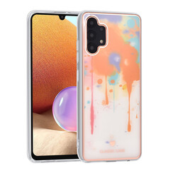 UNIQ Classic Case Samsung Galaxy A32 4G TPU Backcover hoesje - Graffiti Orange