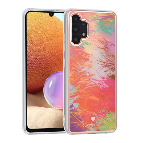 UNIQ Accessory UNIQ Classic Case Samsung Galaxy A32 4G TPU Coque - Graffiti Red UNIQ Accessory UNIQ Classic Case Samsung Galaxy A32 4G TPU Coque - Graffiti Red