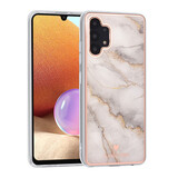 UNIQ Accessory UNIQ Classic Case Samsung Galaxy A32 4G TPU Back Cover - Marble White
