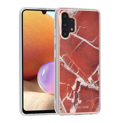 UNIQ Classic Case Samsung Galaxy A32 4G - Silikonhülle TPU - Marble Red