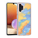 UNIQ Accessory UNIQ Classic Case Samsung Galaxy A32 4G TPU Backcover hoesje - Marble Yellow UNIQ Accessory UNIQ Classic Case Samsung Galaxy A32 4G TPU Backcover hoesje - Marble Yellow