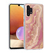 UNIQ Accessory UNIQ Classic Case Samsung Galaxy A32 4G TPU Backcover hoesje - Marble Pink UNIQ Accessory UNIQ Classic Case Samsung Galaxy A32 4G TPU Backcover hoesje - Marble Pink