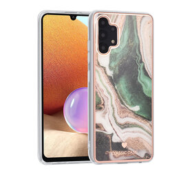 UNIQ Accessory UNIQ Classic Case Samsung Galaxy A32 4G TPU Backcover hoesje - Marble Green UNIQ Accessory UNIQ Classic Case Samsung Galaxy A32 4G TPU Backcover hoesje - Marble Green