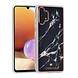 UNIQ Accessory UNIQ Classic Case Samsung Galaxy A32 4G TPU Backcover hoesje - Marble Black UNIQ Accessory UNIQ Classic Case Samsung Galaxy A32 4G TPU Backcover hoesje - Marble Black