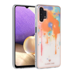 UNIQ Classic Case Samsung Galaxy A32 5G TPU Back Cover - Graffiti Orange