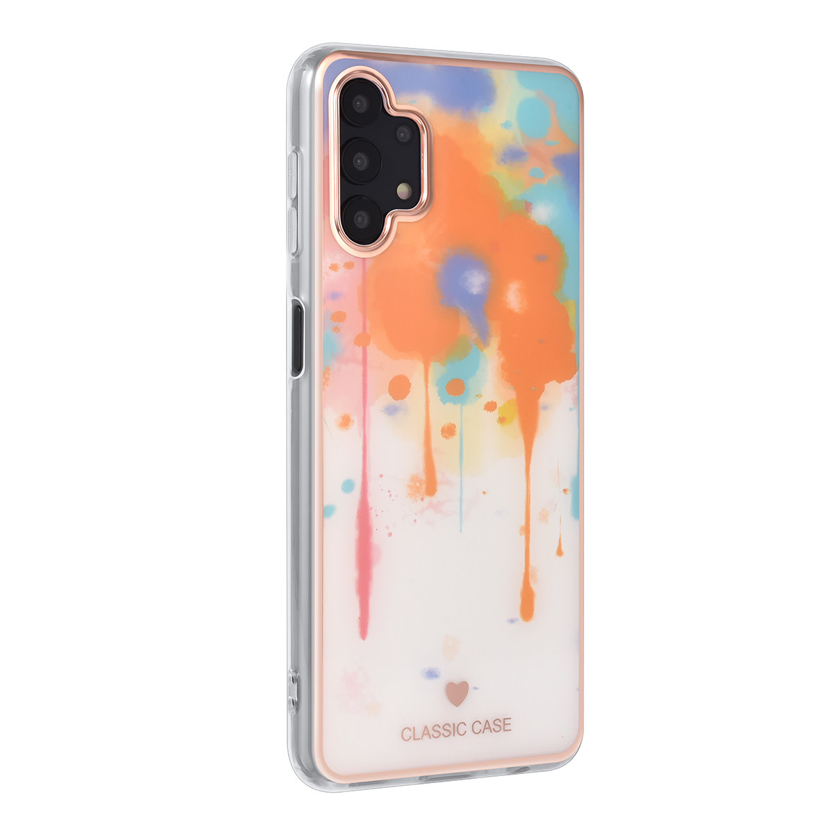 UNIQ Accessory UNIQ Classic Case Samsung Galaxy A32 5G TPU Backcover hoesje - Graffiti Orange, foto 2 van 4