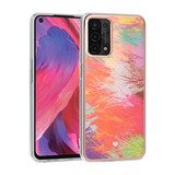 UNIQ Accessory UNIQ Classic Case Oppo A54 5G & A74 5G TPU Backcover hoesje - Graffiti Red