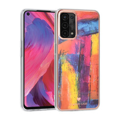UNIQ Classic Case Oppo A54 5G & A74 5G TPU Backcover hoesje - Graffiti Art