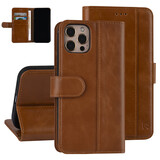 UNIQ Accessory UNIQ Accessory iPhone 12 - 12 Pro Book Case hoesje - Bruin - PU leather UNIQ Accessory UNIQ Accessory iPhone 12 - 12 Pro Book Case hoesje - Bruin - PU leather