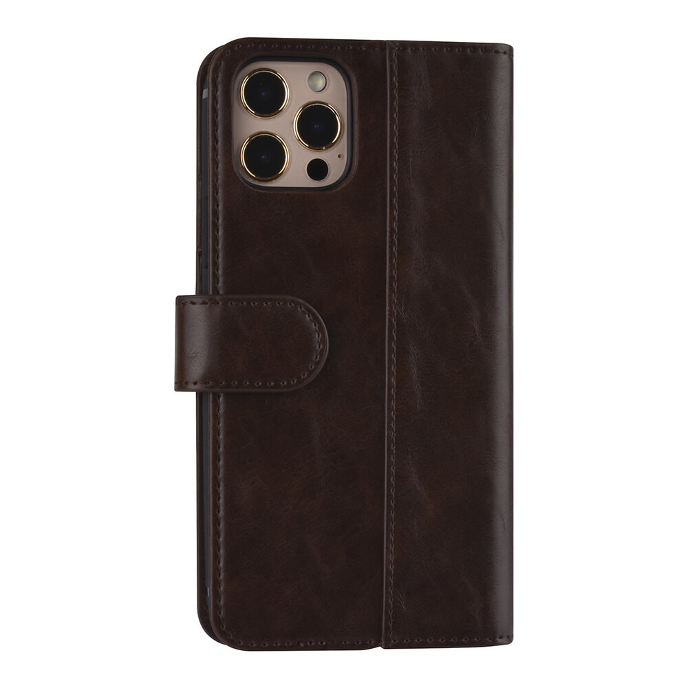 UNIQ Accessory UNIQ Accessory iPhone 12 - 12 Pro Marron foncé Book type housse - Faux cuir UNIQ Accessory UNIQ Accessory iPhone 12 - 12 Pro Marron foncé Book type housse - Faux cuir