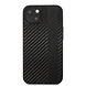 Mercedes-Benz AMG iPhone 13 Mini Coque arrière rigide - Grey Stripe - Embossed Logo - Noir Mercedes-Benz AMG iPhone 13 Mini Coque arrière rigide - Grey Stripe - Embossed Logo - Noir