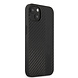 Mercedes-Benz AMG iPhone 13 Mini Coque arrière rigide - Grey Stripe - Embossed Logo - Noir Mercedes-Benz AMG iPhone 13 Mini Coque arrière rigide - Grey Stripe - Embossed Logo - Noir