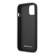 Mercedes-Benz AMG iPhone 13 Mini Coque arrière rigide - Grey Stripe - Embossed Logo - Noir Mercedes-Benz AMG iPhone 13 Mini Coque arrière rigide - Grey Stripe - Embossed Logo - Noir