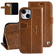 Pierre Cardin Pierre Cardin iPhone 13 Mini Book Case hoesje - Pasjeshouder voor 3 pasjes - Magneetsluiting - Bruin Pierre Cardin Pierre Cardin iPhone 13 Mini Book Case hoesje - Pasjeshouder voor 3 pasjes - Magneetsluiting - Bruin