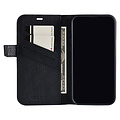Pierre Cardin Pierre Cardin iPhone 13 Pro Max Book Case hoesje - Pasjeshouder voor 3 pasjes - Magneetsluiting - Zwart