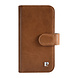 Pierre Cardin Pierre Cardin iPhone 13 Mini Book type case - Card holder for 6 cards - Magnetic closure - Brown Pierre Cardin Pierre Cardin iPhone 13 Mini Book type case - Card holder for 6 cards - Magnetic closure - Brown