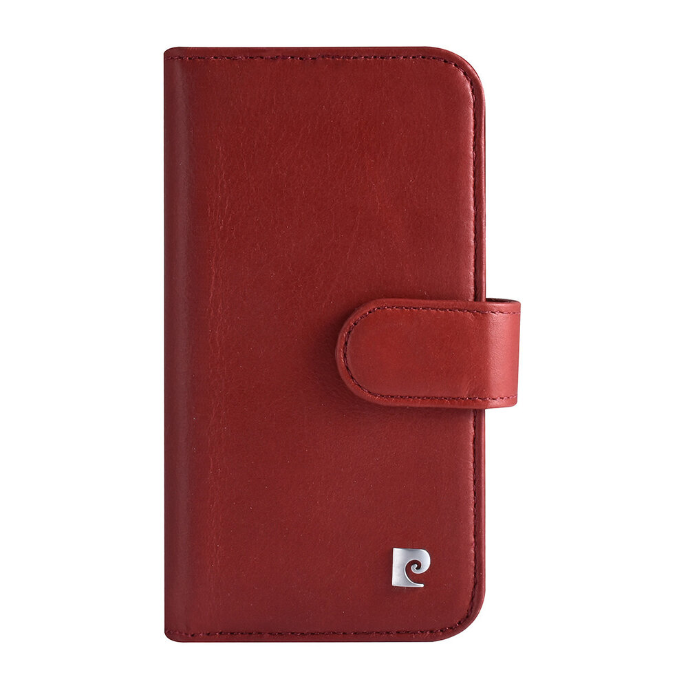 Pierre Cardin Pierre Cardin iPhone 13 Mini Book Case hoesje - Pasjeshouder voor 6 pasjes - Magneetsluiting - Rood Pierre Cardin Pierre Cardin iPhone 13 Mini Book Case hoesje - Pasjeshouder voor 6 pasjes - Magneetsluiting - Rood